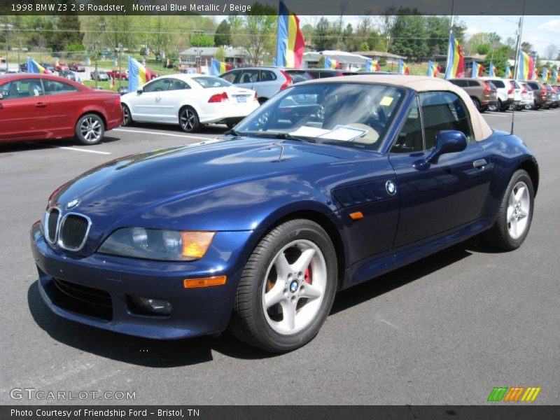 Front 3/4 View of 1998 Z3 2.8 Roadster