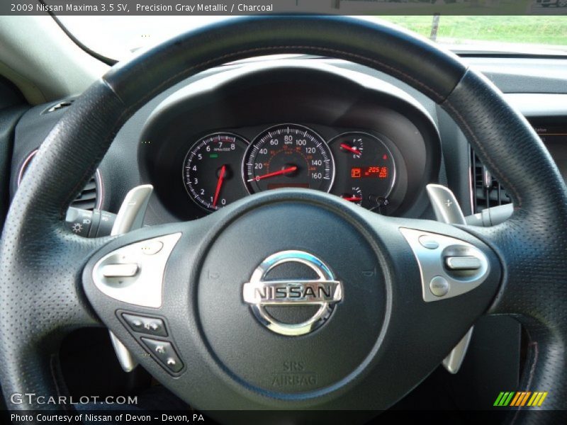 Precision Gray Metallic / Charcoal 2009 Nissan Maxima 3.5 SV
