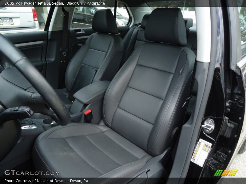 Black Uni / Anthracite 2009 Volkswagen Jetta SE Sedan