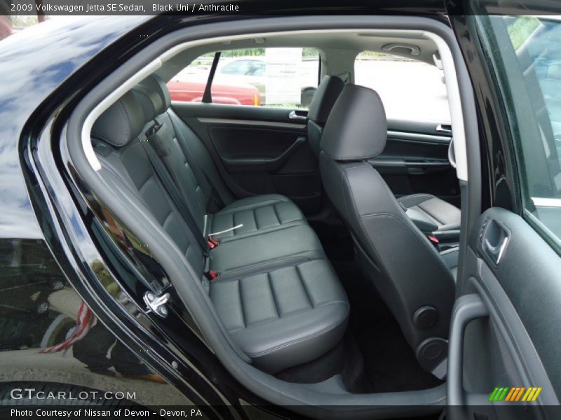 Black Uni / Anthracite 2009 Volkswagen Jetta SE Sedan