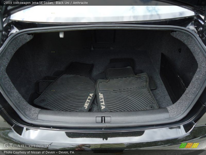 Black Uni / Anthracite 2009 Volkswagen Jetta SE Sedan