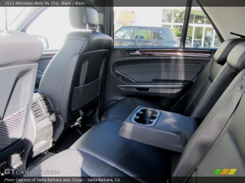 Black / Black 2011 Mercedes-Benz ML 350
