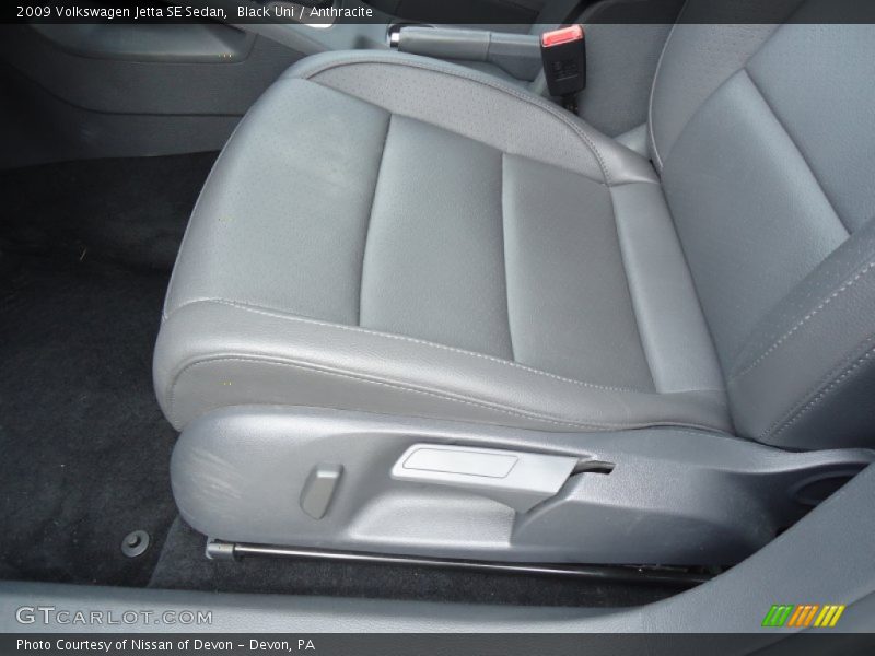 Black Uni / Anthracite 2009 Volkswagen Jetta SE Sedan