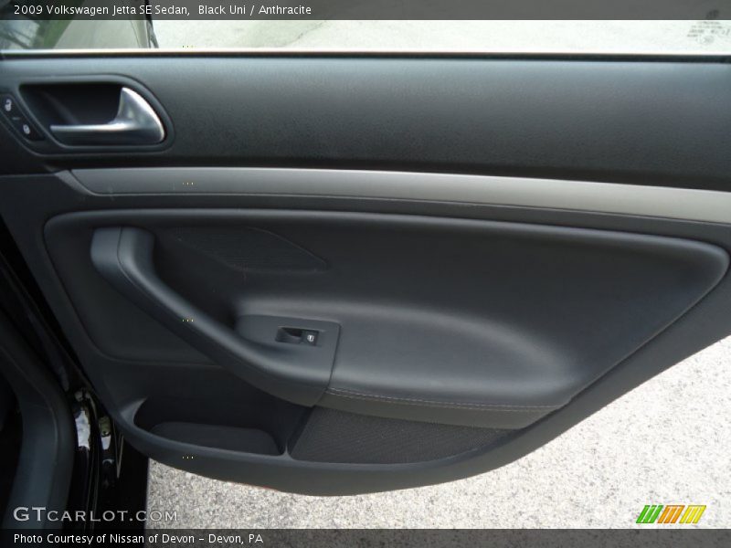 Black Uni / Anthracite 2009 Volkswagen Jetta SE Sedan