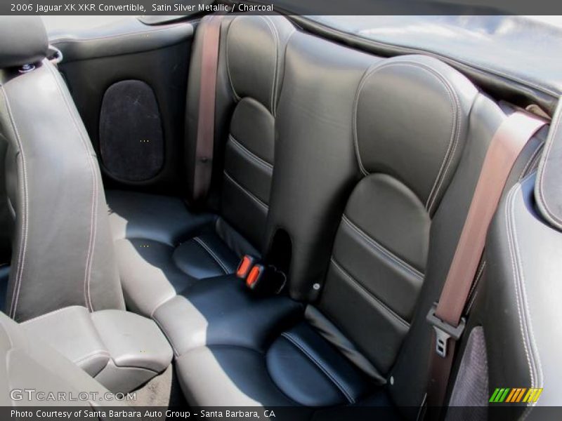 Satin Silver Metallic / Charcoal 2006 Jaguar XK XKR Convertible