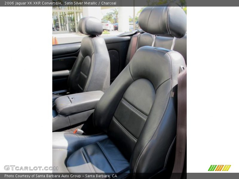 Satin Silver Metallic / Charcoal 2006 Jaguar XK XKR Convertible