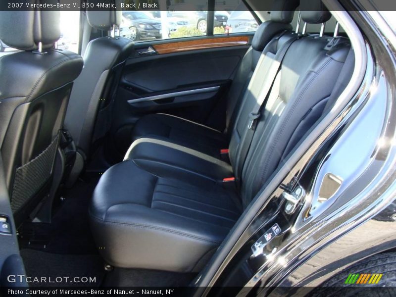 Black / Black 2007 Mercedes-Benz ML 350 4Matic