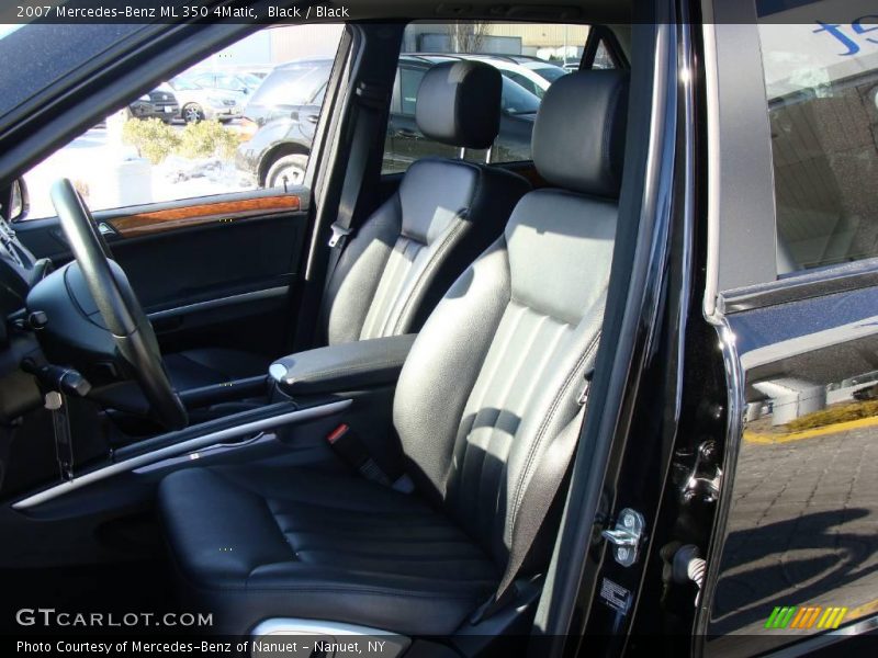 Black / Black 2007 Mercedes-Benz ML 350 4Matic