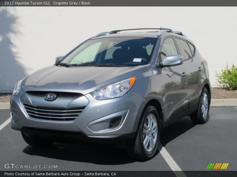 Graphite Gray / Black 2012 Hyundai Tucson GLS