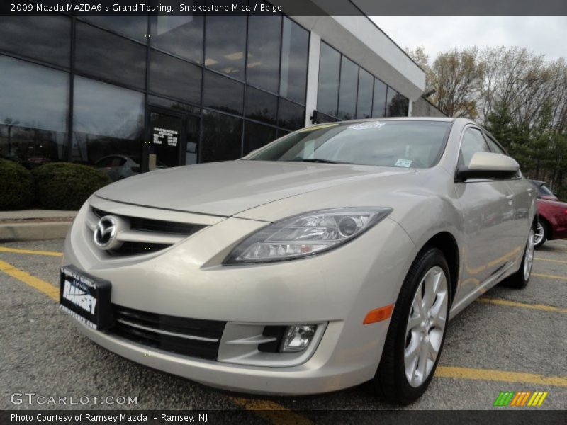Smokestone Mica / Beige 2009 Mazda MAZDA6 s Grand Touring