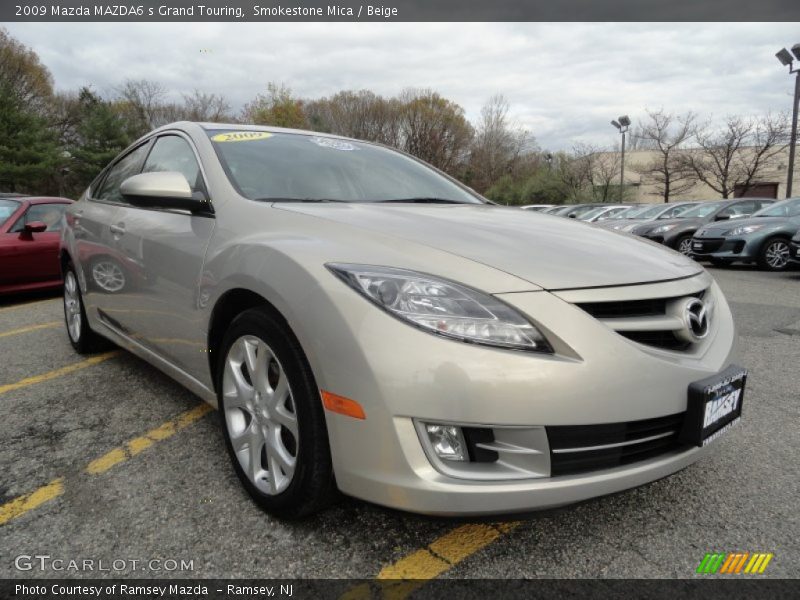 Smokestone Mica / Beige 2009 Mazda MAZDA6 s Grand Touring