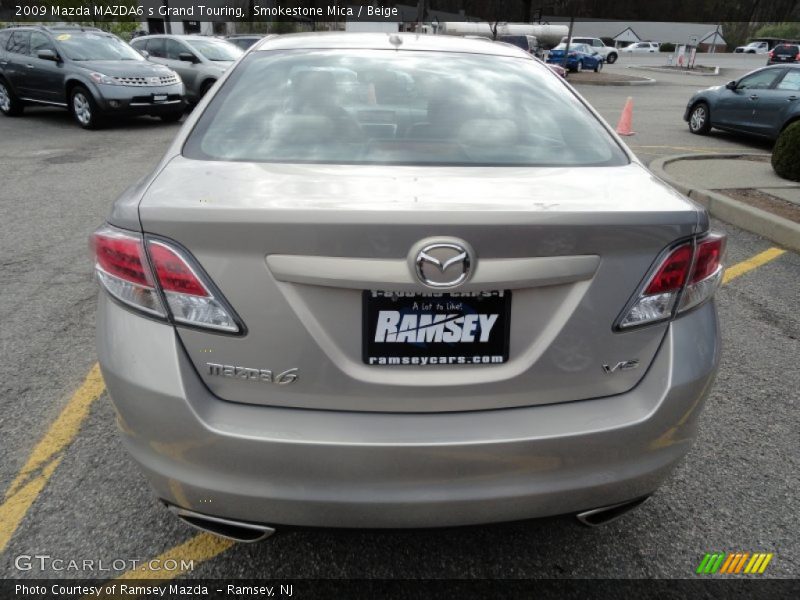 Smokestone Mica / Beige 2009 Mazda MAZDA6 s Grand Touring