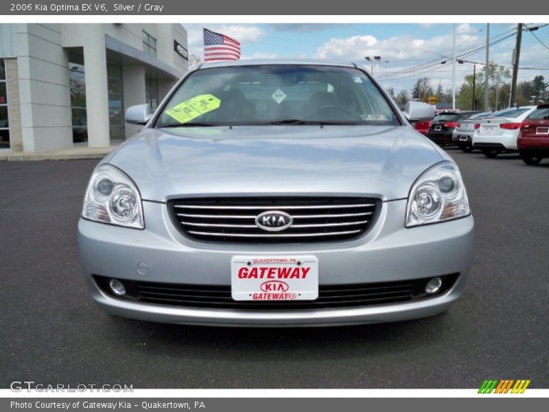 Silver / Gray 2006 Kia Optima EX V6
