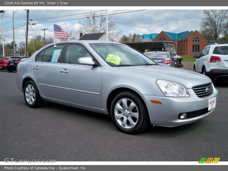 Silver / Gray 2006 Kia Optima EX V6