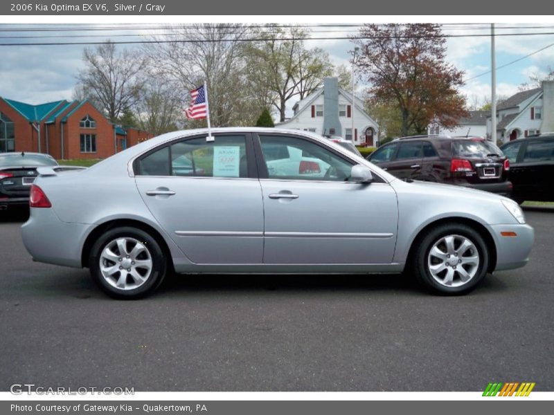 Silver / Gray 2006 Kia Optima EX V6