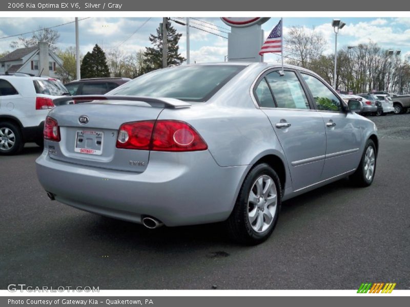 Silver / Gray 2006 Kia Optima EX V6