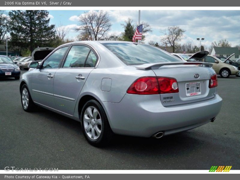 Silver / Gray 2006 Kia Optima EX V6