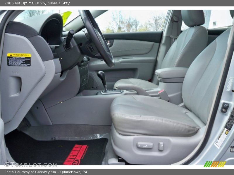 Silver / Gray 2006 Kia Optima EX V6