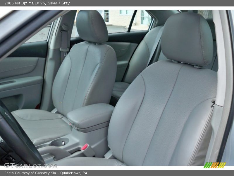 Silver / Gray 2006 Kia Optima EX V6