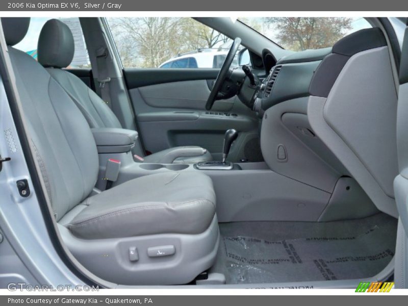 Silver / Gray 2006 Kia Optima EX V6