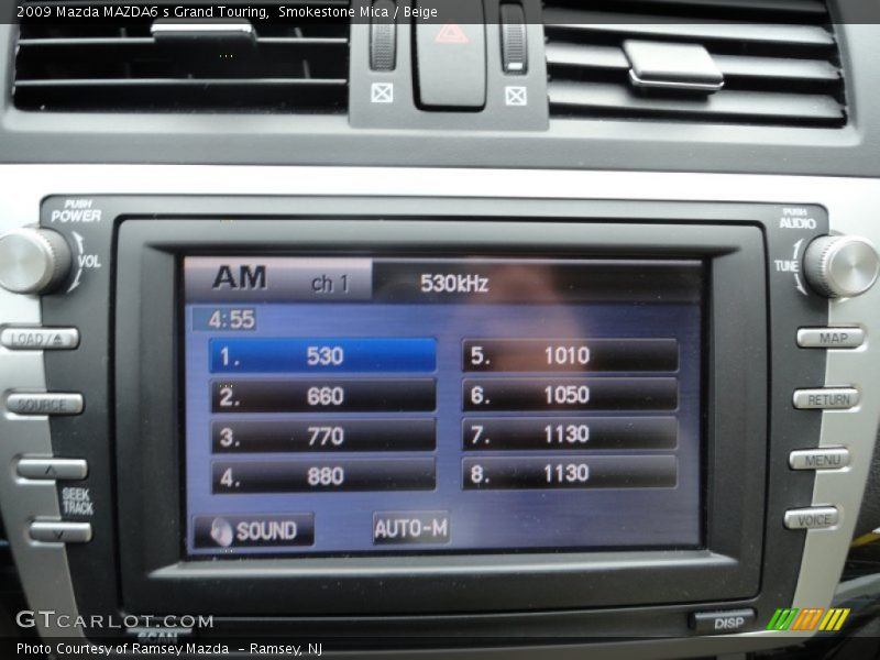 Controls of 2009 MAZDA6 s Grand Touring