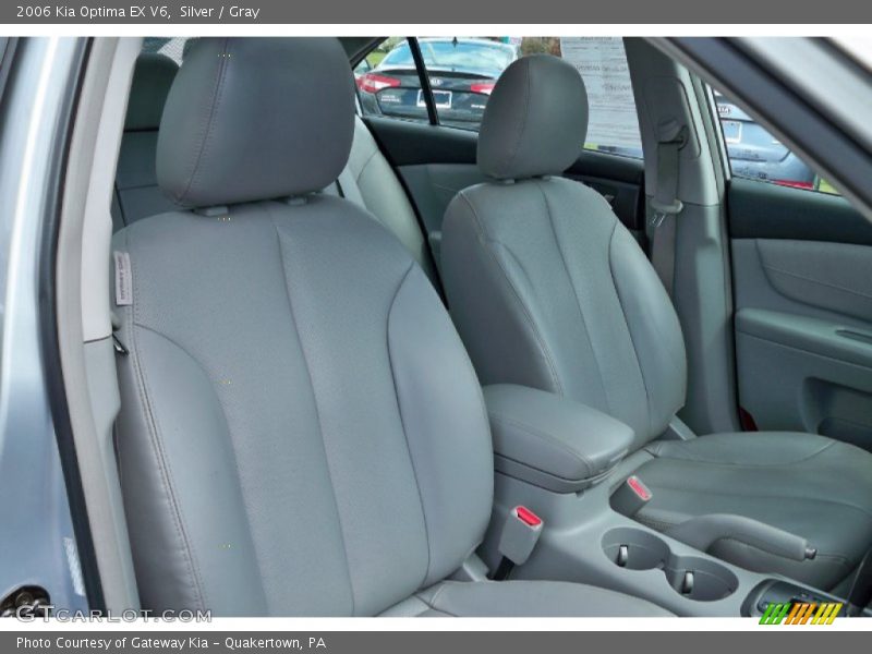 Silver / Gray 2006 Kia Optima EX V6