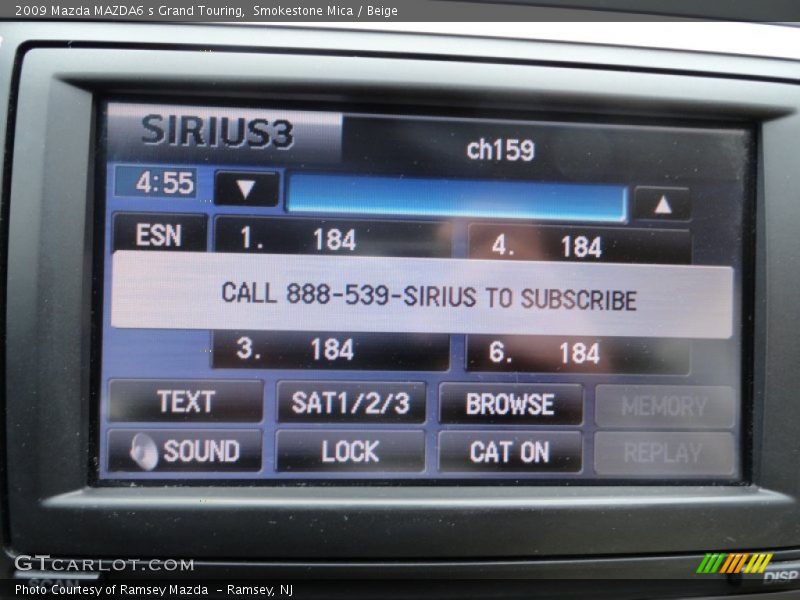 Smokestone Mica / Beige 2009 Mazda MAZDA6 s Grand Touring
