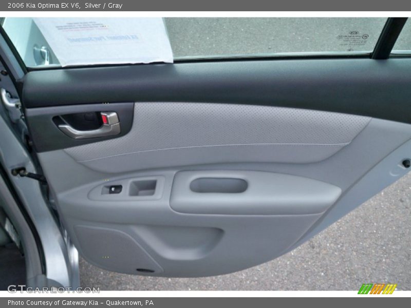 Silver / Gray 2006 Kia Optima EX V6