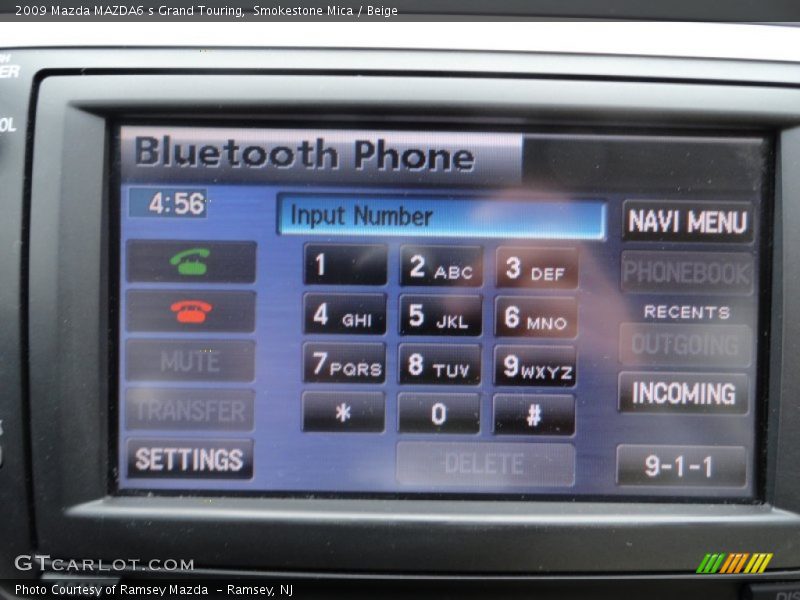 Controls of 2009 MAZDA6 s Grand Touring
