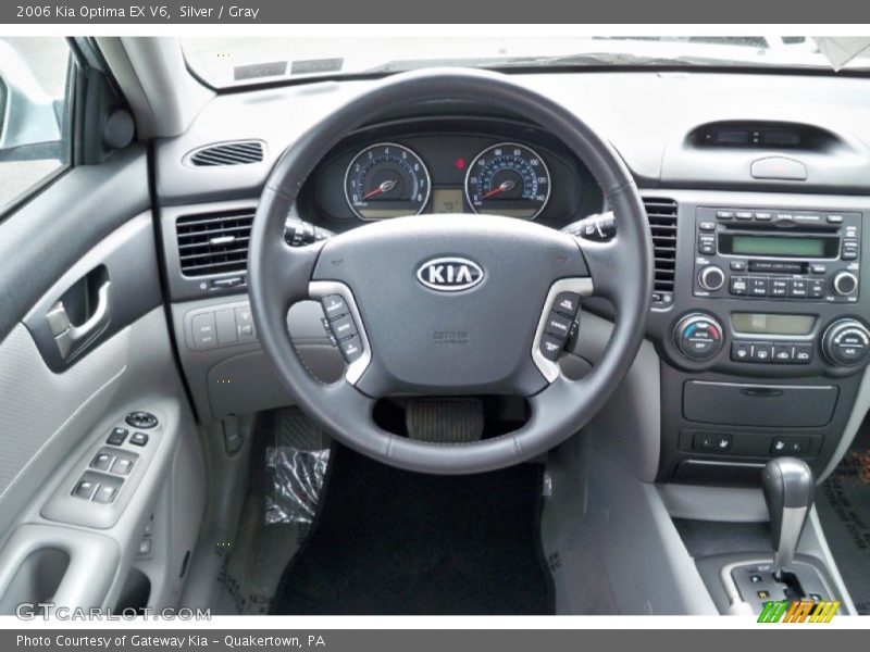 Silver / Gray 2006 Kia Optima EX V6