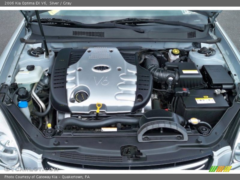 Silver / Gray 2006 Kia Optima EX V6