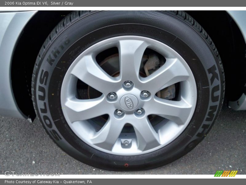 Silver / Gray 2006 Kia Optima EX V6