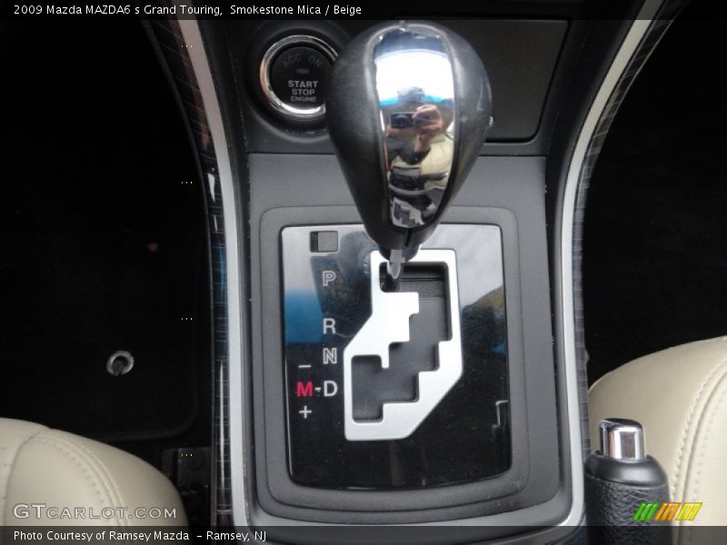  2009 MAZDA6 s Grand Touring 6 Speed Sport Automatic Shifter