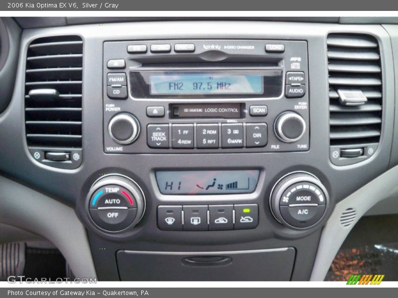 Silver / Gray 2006 Kia Optima EX V6