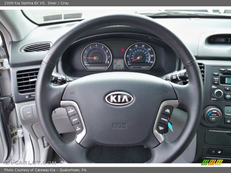 Silver / Gray 2006 Kia Optima EX V6
