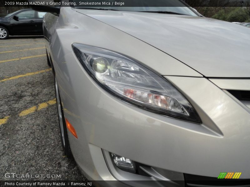 Smokestone Mica / Beige 2009 Mazda MAZDA6 s Grand Touring