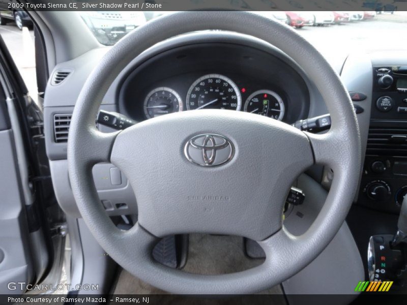 Silver Shadow Pearl / Stone 2009 Toyota Sienna CE