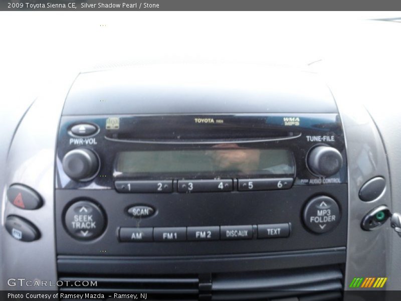 Silver Shadow Pearl / Stone 2009 Toyota Sienna CE
