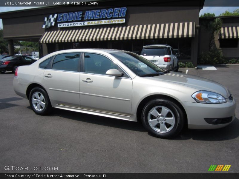 Gold Mist Metallic / Ebony 2011 Chevrolet Impala LT