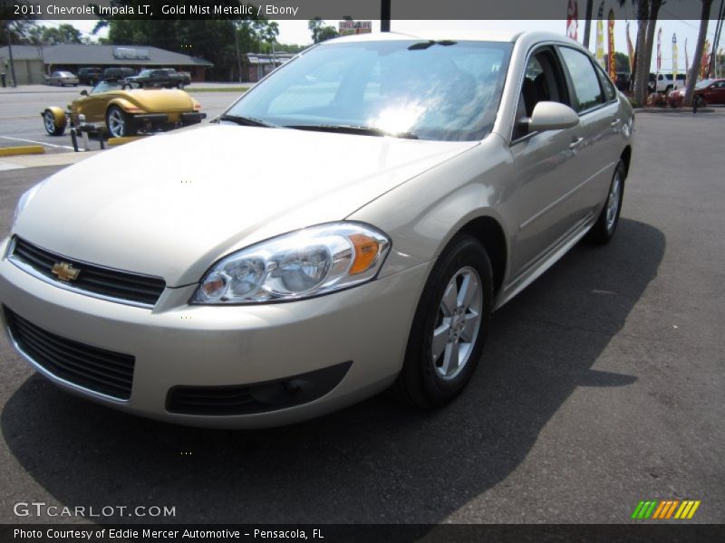 Gold Mist Metallic / Ebony 2011 Chevrolet Impala LT
