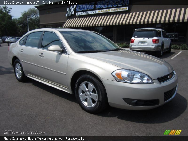 Gold Mist Metallic / Ebony 2011 Chevrolet Impala LT