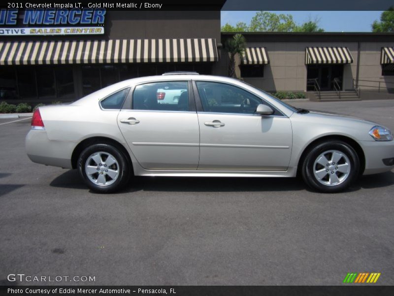 Gold Mist Metallic / Ebony 2011 Chevrolet Impala LT