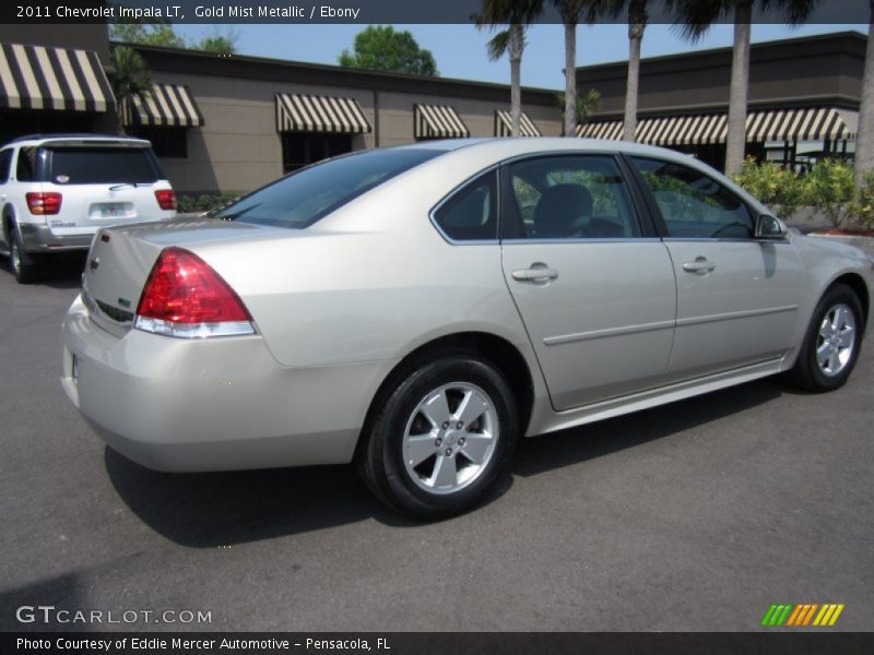 Gold Mist Metallic / Ebony 2011 Chevrolet Impala LT