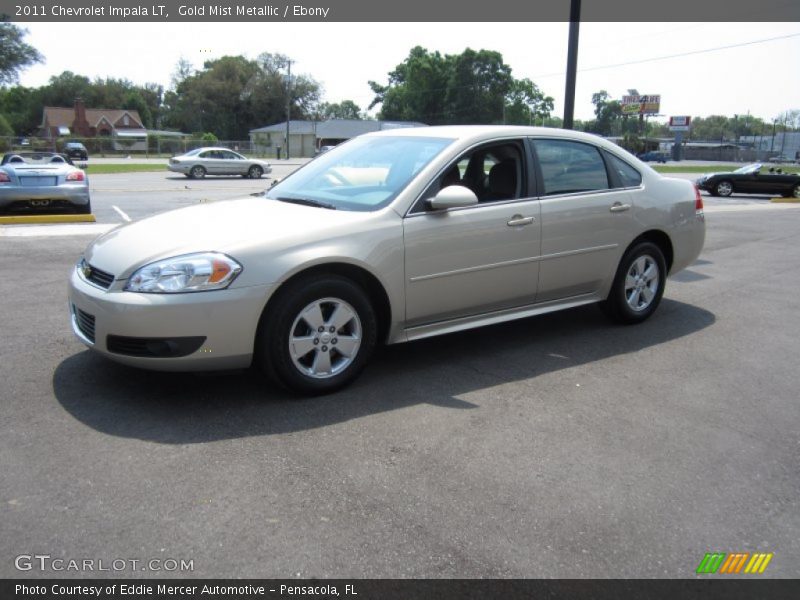 Gold Mist Metallic / Ebony 2011 Chevrolet Impala LT