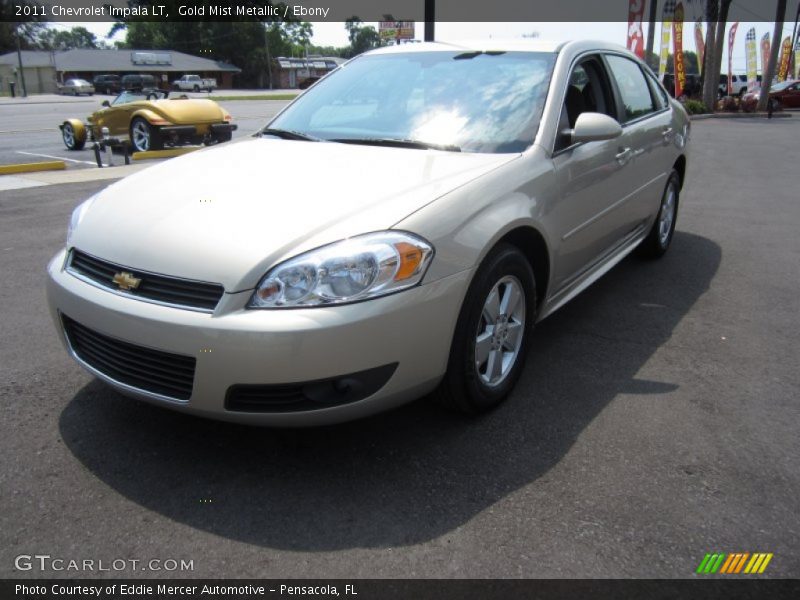 Gold Mist Metallic / Ebony 2011 Chevrolet Impala LT