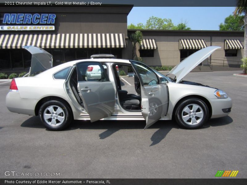 Gold Mist Metallic / Ebony 2011 Chevrolet Impala LT