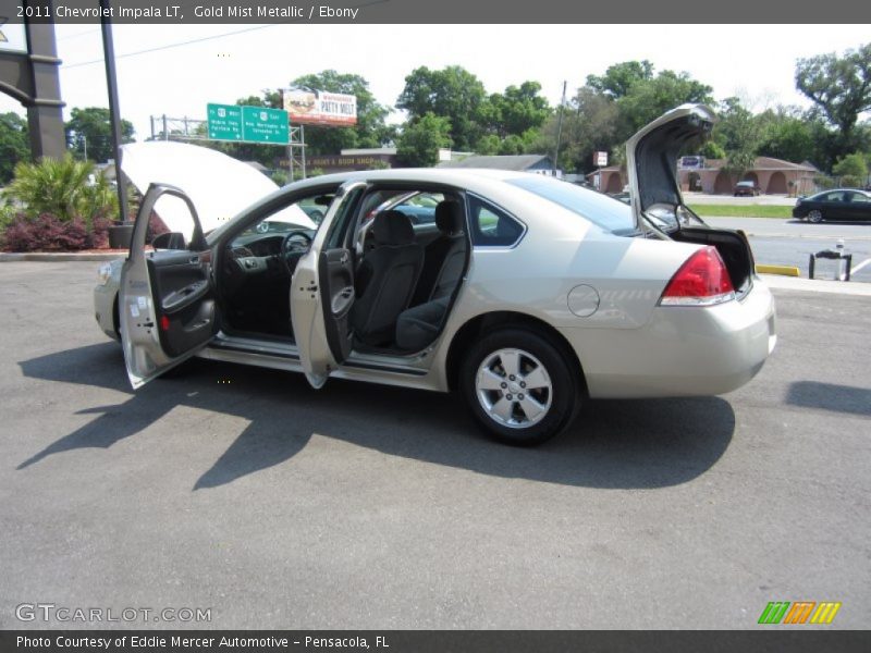 Gold Mist Metallic / Ebony 2011 Chevrolet Impala LT
