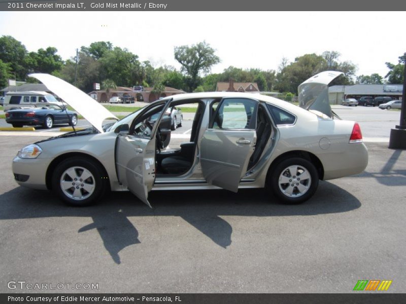 Gold Mist Metallic / Ebony 2011 Chevrolet Impala LT
