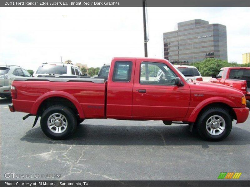 Bright Red / Dark Graphite 2001 Ford Ranger Edge SuperCab