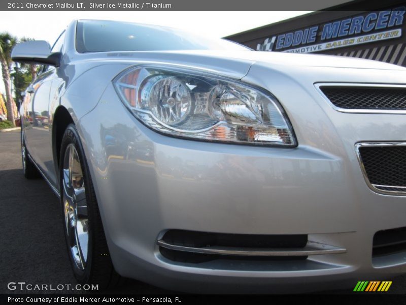 Silver Ice Metallic / Titanium 2011 Chevrolet Malibu LT